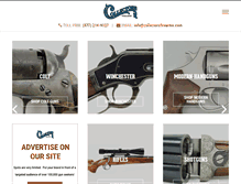 Tablet Screenshot of collectorsfirearms.com